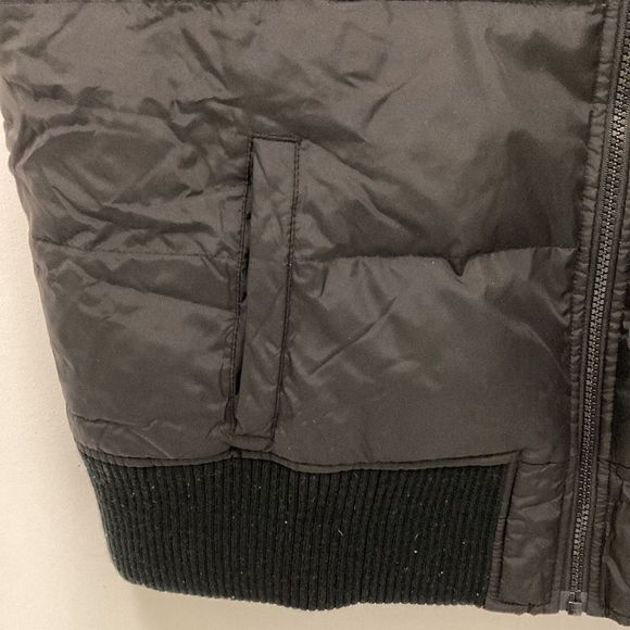 Old Navy Vintage Black Nylon Down Puffer Vest Women Plus Size XXL - Picture 4 of 7